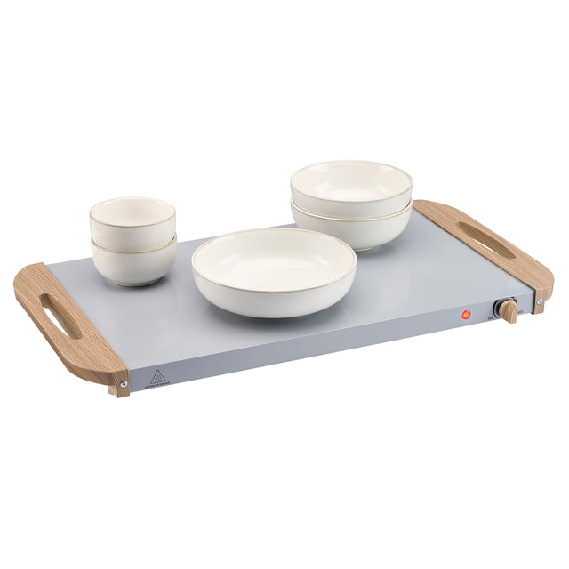 Cooks Professional 4 Section Buffet Warmer | 7.2L | Nordic Grey