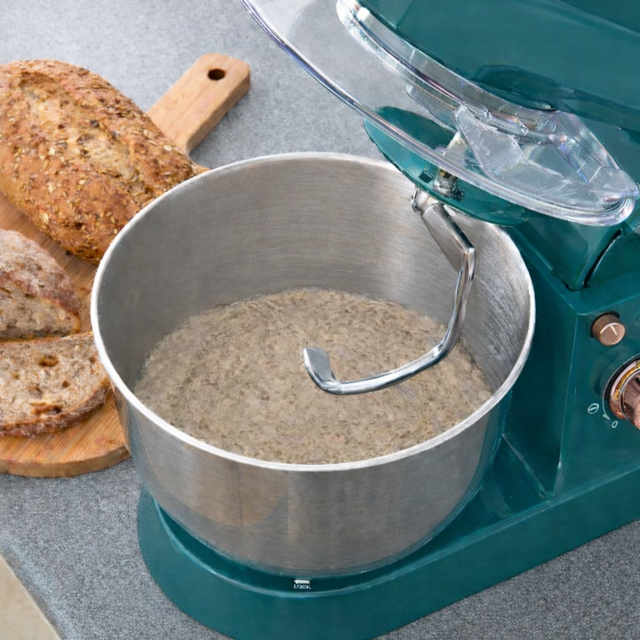 Cooks Professional Multi Function 6.2L Stand Mixer | Teal / Rose Gold