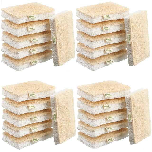 Cooks Professional Eco Sponge Scourers | Multi Pack