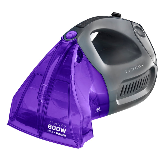 Zennox Handheld Carpet and Upholstery Washer | Grey / Purple