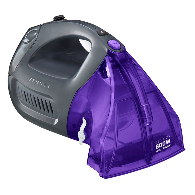Zennox Handheld Carpet and Upholstery Washer | Grey / Purple