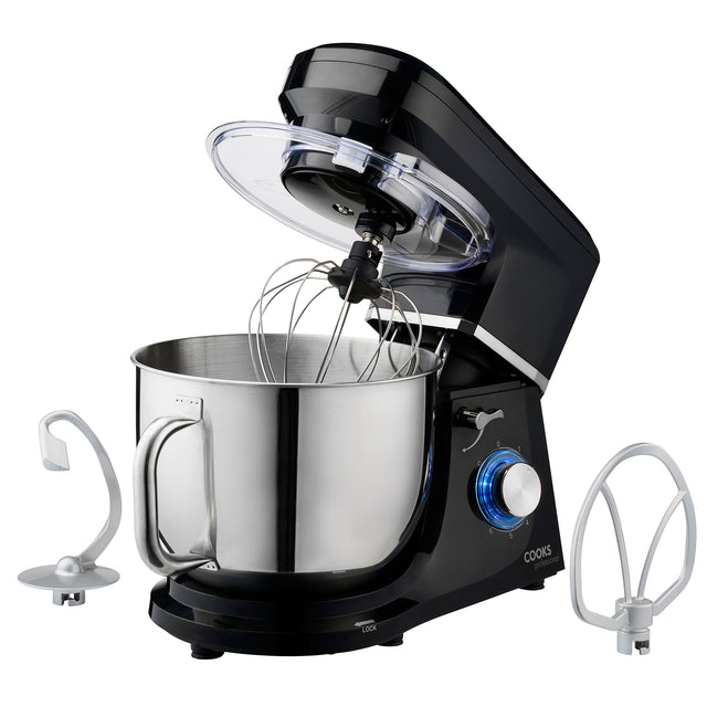 Cooks Professional 7L Stand Mixer | Black / Silver