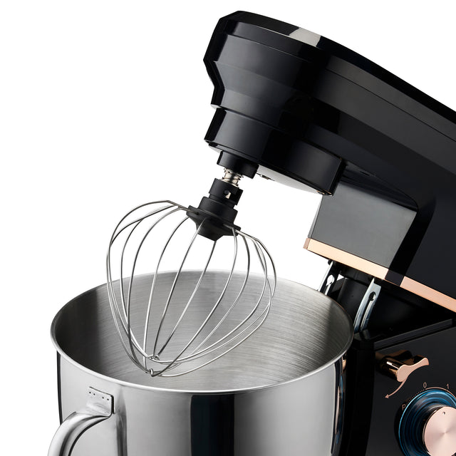 Cooks Professional 7L Stand Mixer | Black / Rose Gold