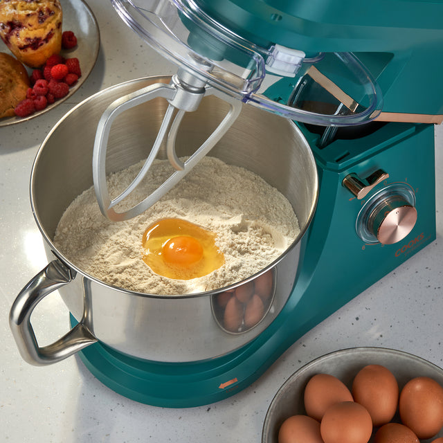 Cooks Professional 7L Stand Mixer | Teal / Rose Gold