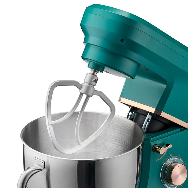Cooks Professional 7L Stand Mixer | Teal / Rose Gold