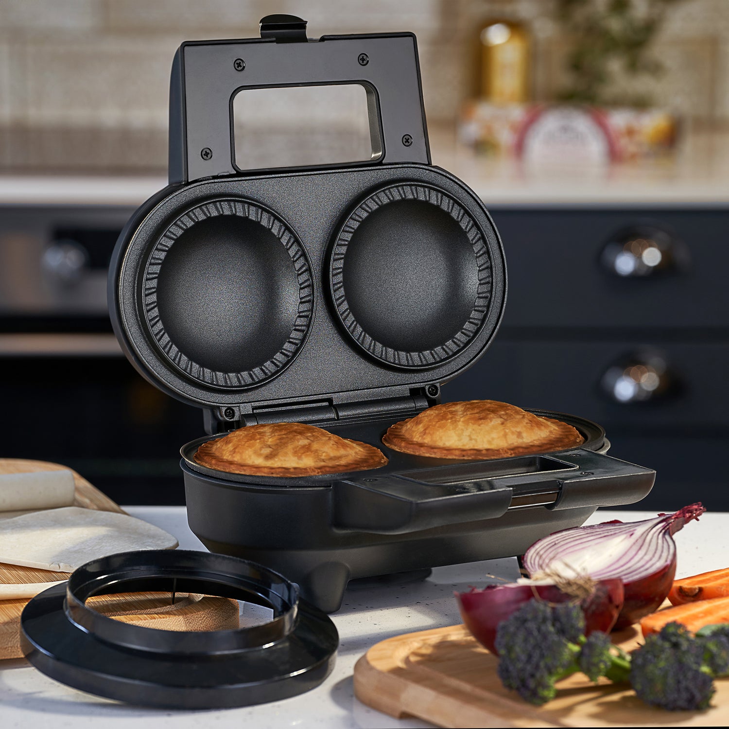 Cooks Professional Deep Fill Pie Maker | 2 Pie