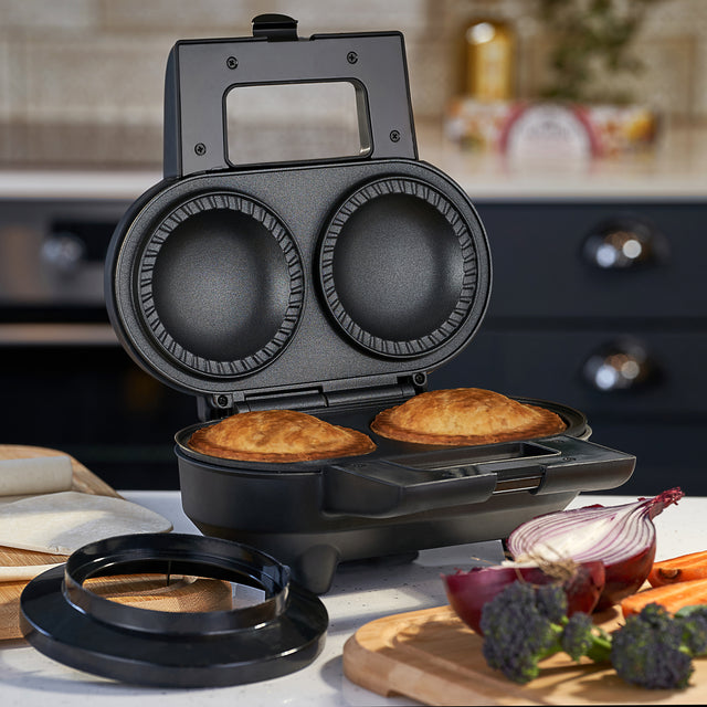 Cooks Professional Deep Fill Pie Maker | 2 Pie