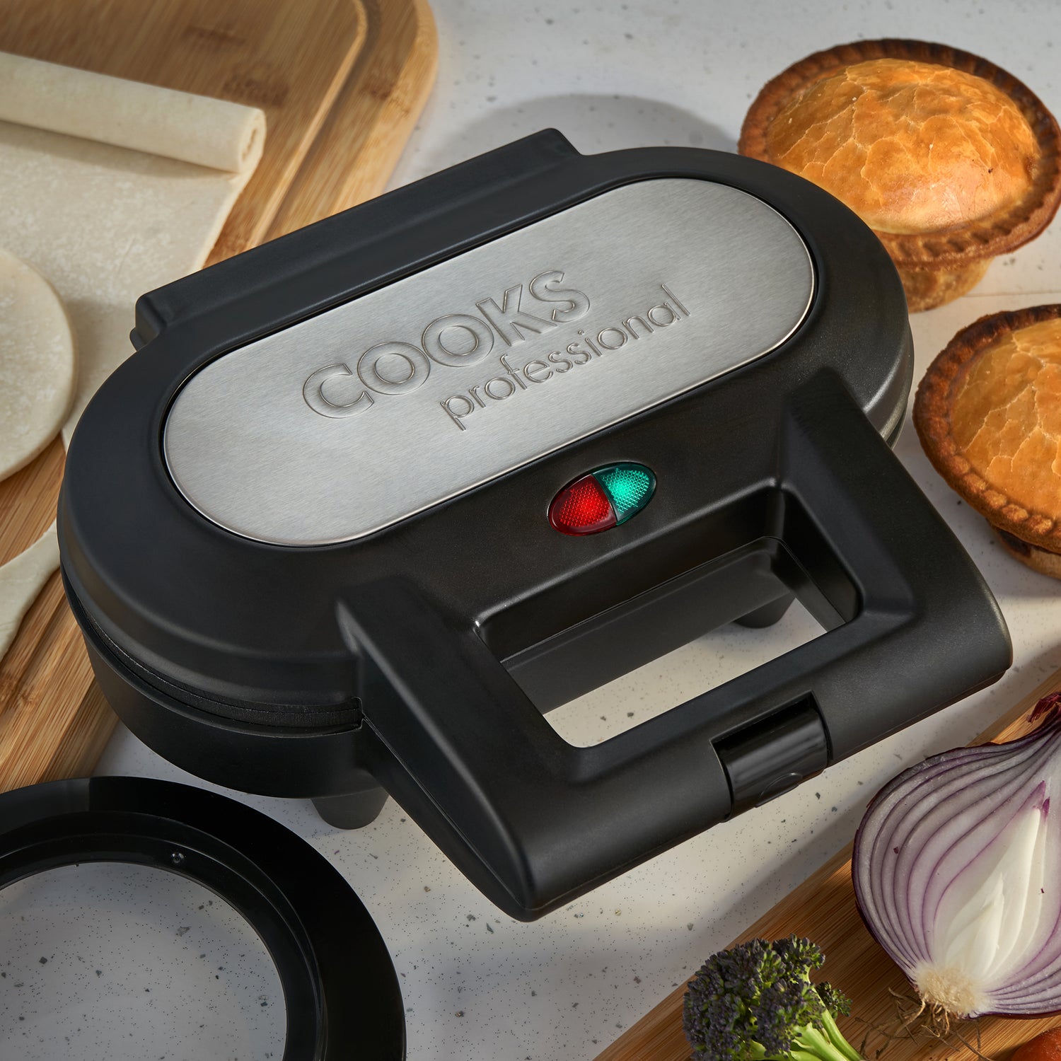 Cooks Professional Deep Fill Pie Maker | 2 Pie