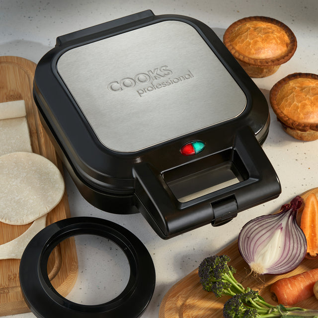 Cooks Professional Deep Fill Pie Maker | 4 Pie