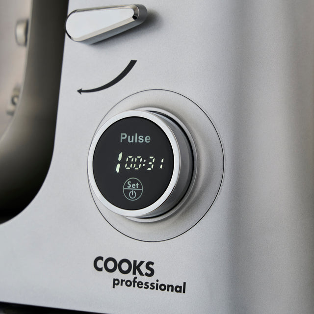 Cooks Professional Multi Function 8L Digital Stand Mixer | Silver