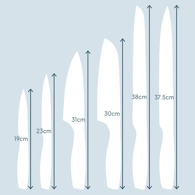 Cooks Professional PRECISION Knives | 6 Piece Set
