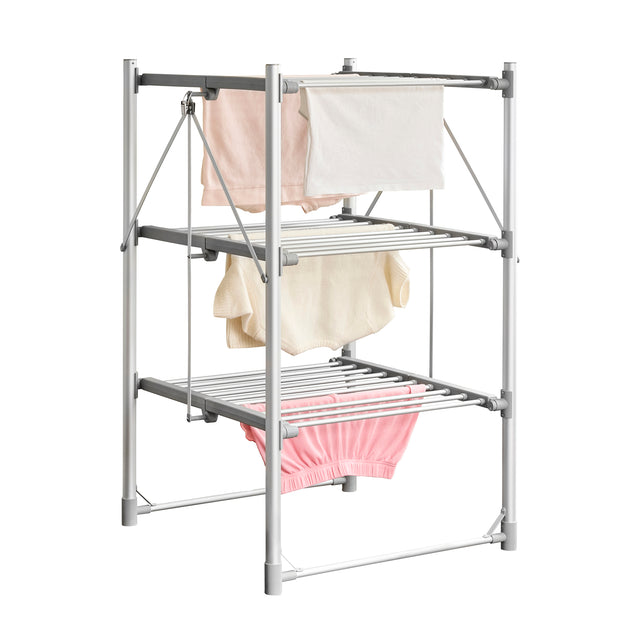Zennox 3 Tier Heated Clothes Airer with Cover