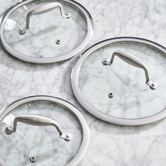 Cooks Professional Tri-Ply 3 Piece Saucepan Set | 14cm, 16cm & 18cm