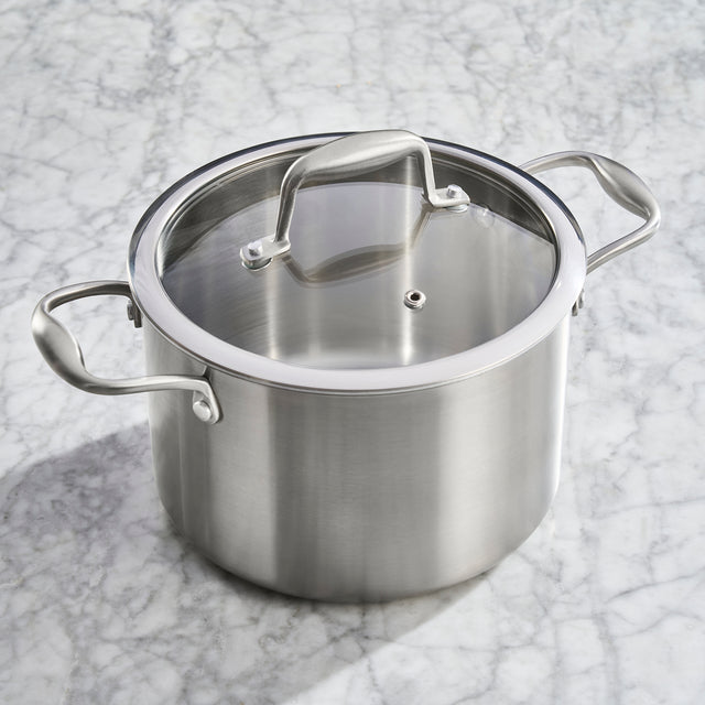 Cooks Professional Tri-Ply 7 Piece Cookware Set