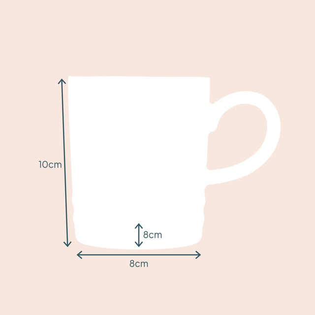Cooks Professional 4 Piece Mug Set | 350ml | Red