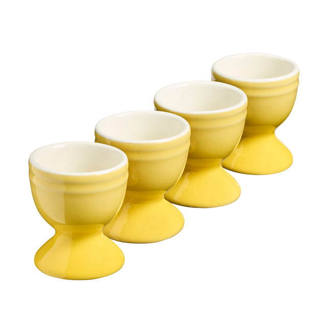 Cooks Professional 4 Piece Egg Cup Set | Yellow