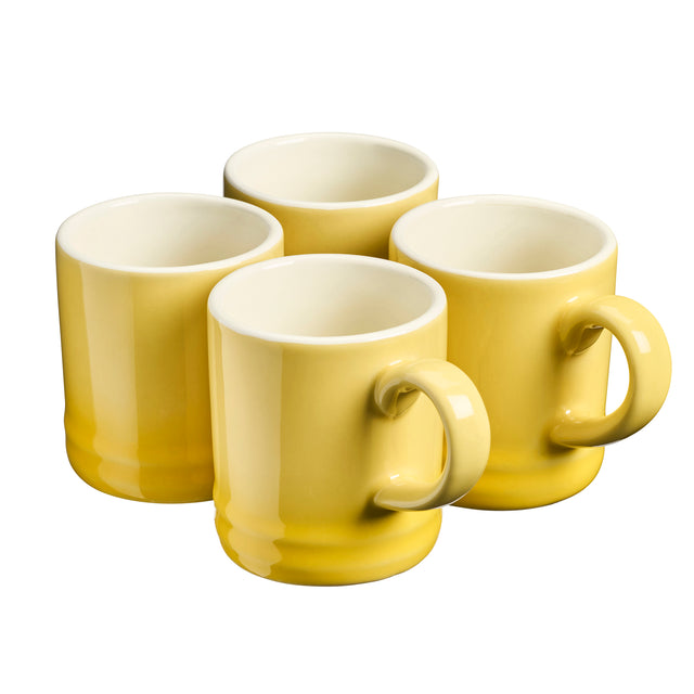Cooks Professional 4 Piece Espresso Cup Set | Yellow
