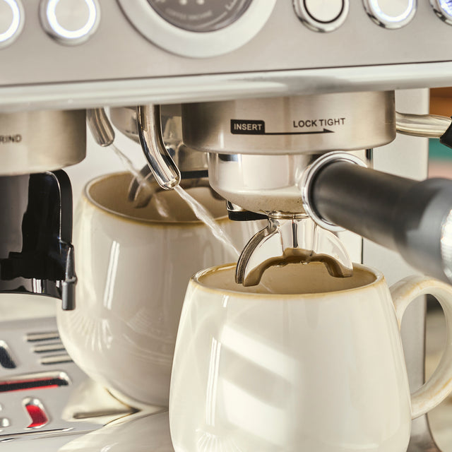 Cooks Professional Bean-to-Cup Espresso Machine | Silver