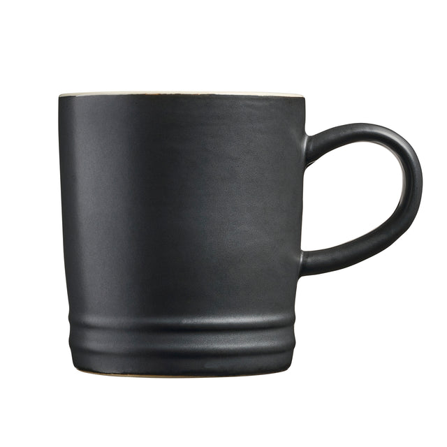 Cooks Professional 4 Piece Mug Set | 240ml | Matt Black