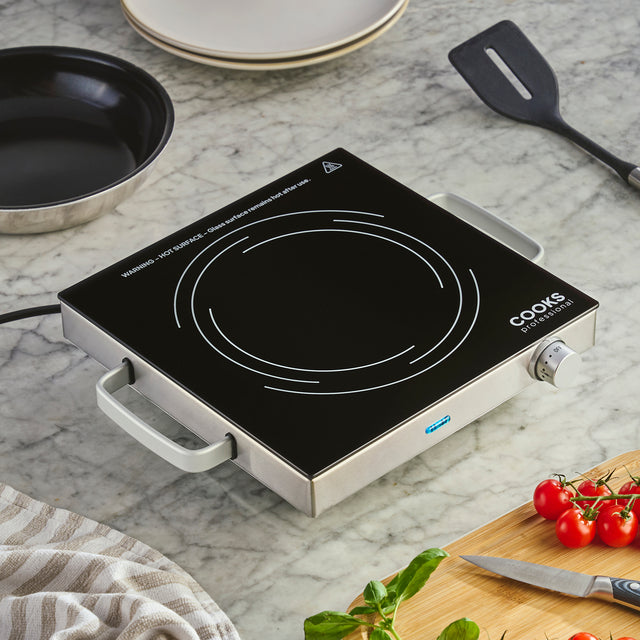 Cooks Professional Single Electric Ceramic Hob