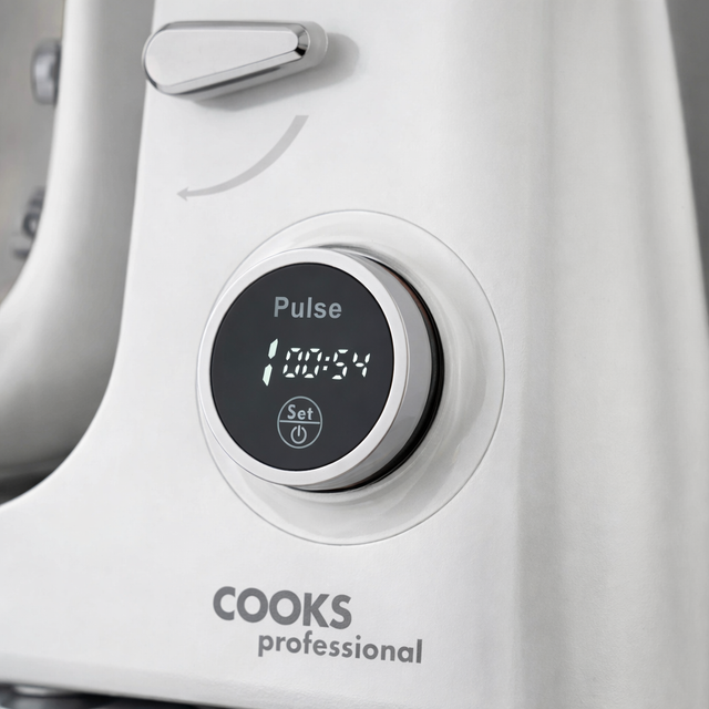 Cooks Professional Multi Function 8L Digital Stand Mixer | White