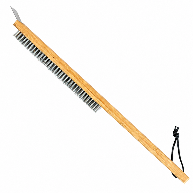 Cooks Professional Pizza Oven Stone Brush and Scraper