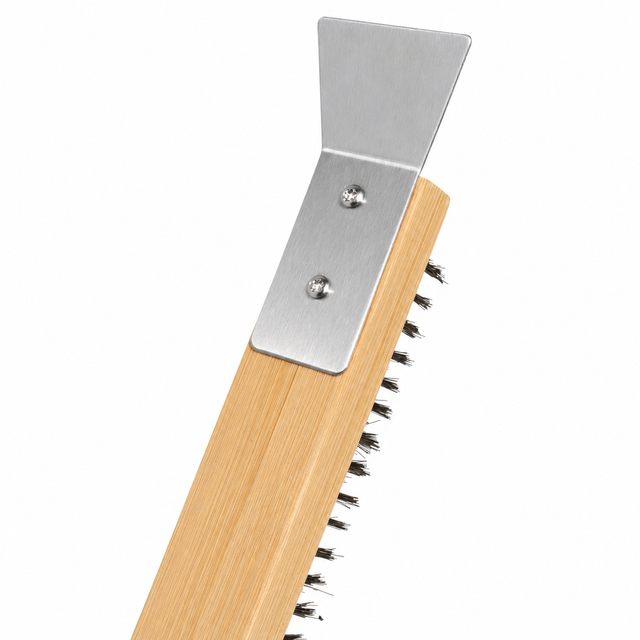 Cooks Professional Pizza Oven Stone Brush and Scraper