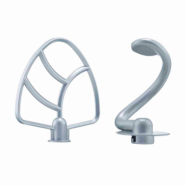 Cooks Professional Aluminium Dough Hook and Flat Beater Set for 800W Stand Mixer