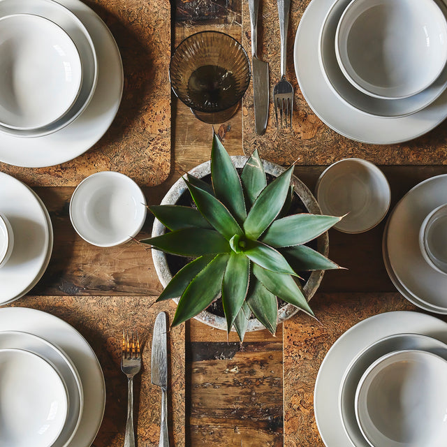 Cooks Professional Nordic Stoneware 20 Piece Dinner Set | White