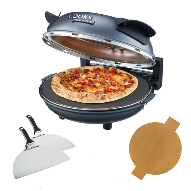 Cooks Professional Electric Pizza Oven | Grey