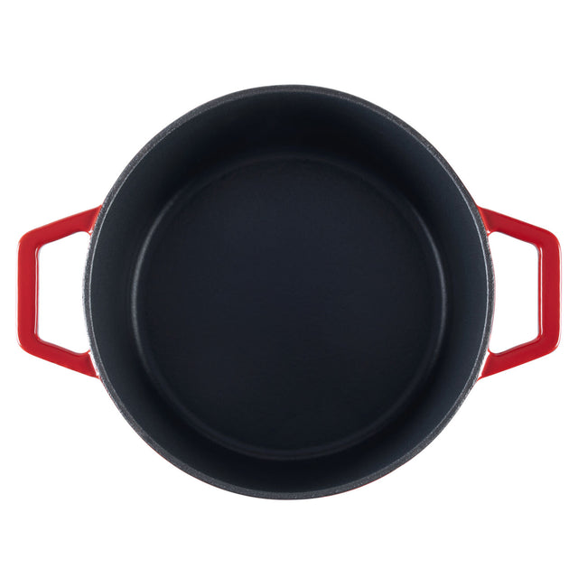 Cooks Professional Set of 5 Cast Iron | Red