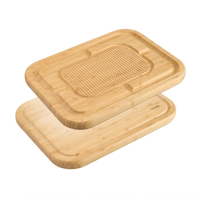 Cooks Professional Reversible Carving and Chopping Board | Bamboo