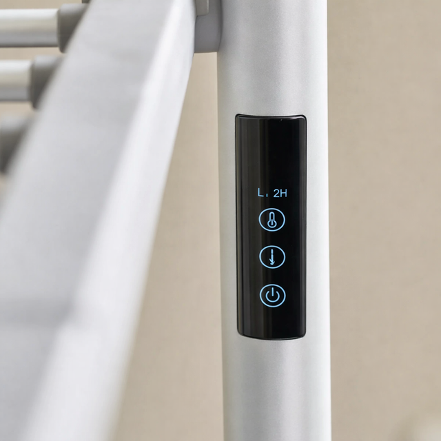Zennox 3 Tier Heated Digital Clothes Airer with Timer and Cover