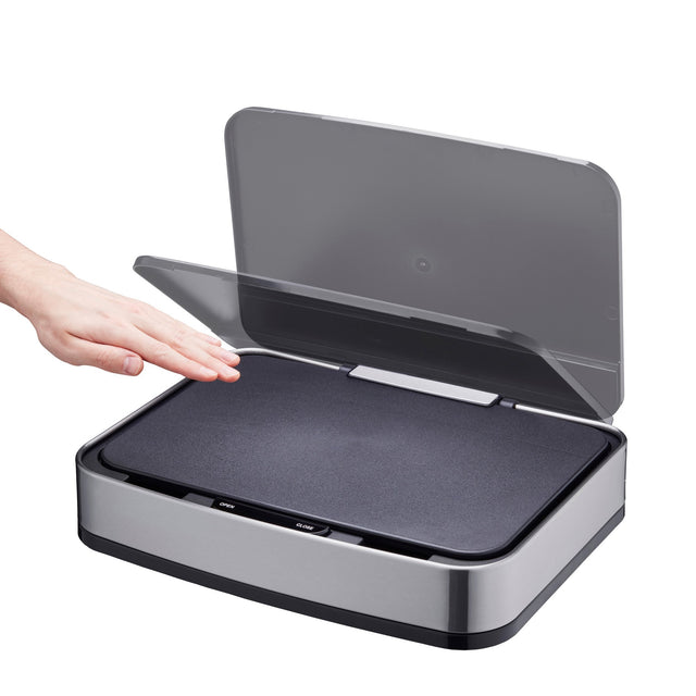 Cooks Professional Recycling Sensor Bin Lid for 75L Bin | Silver