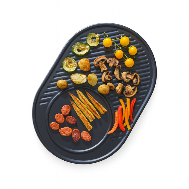 Cooks Professional Metal Plate for 8 Person Raclette Grill