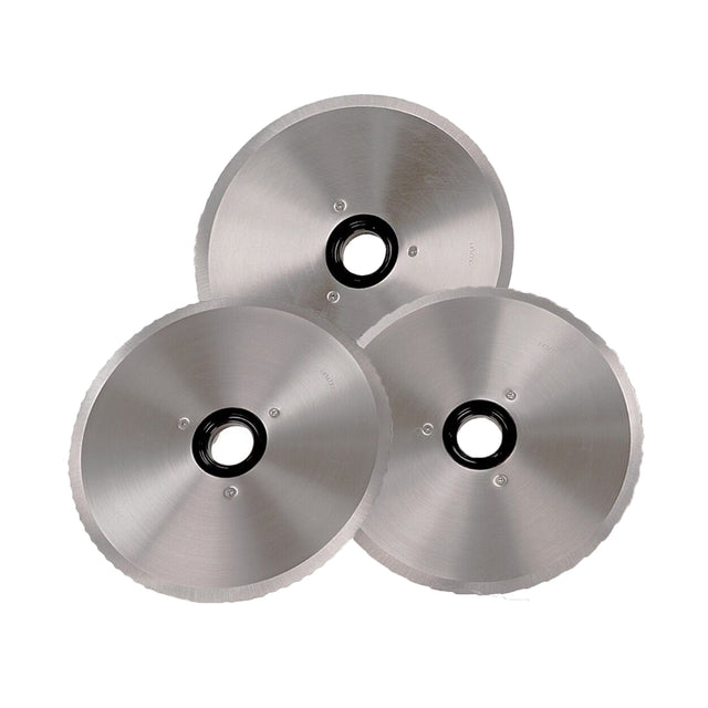 Cooks Professional Set of 3 Cutting Discs 19cm for Food Slicer