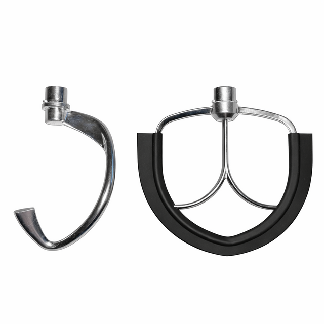 Cooks Professional Aluminium Dough Hook & Flat Beater Set for 1800W 8L Stand Mixer