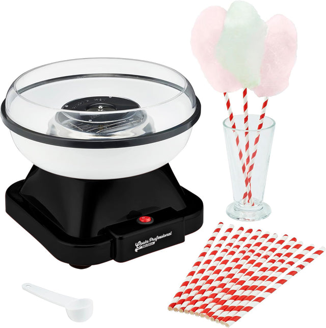 Cooks Professional Retro Edition Candy Floss Maker | Black
