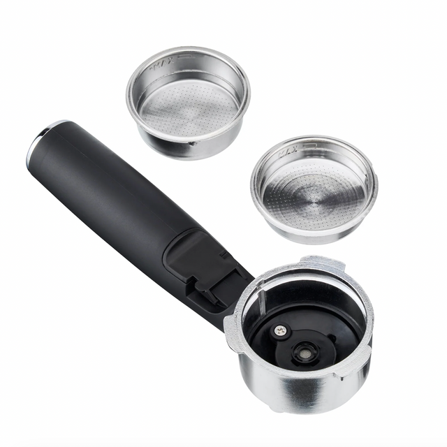 Cooks Professional Portafilter and Filter Basket Set for 20 Bar Espresso Machine