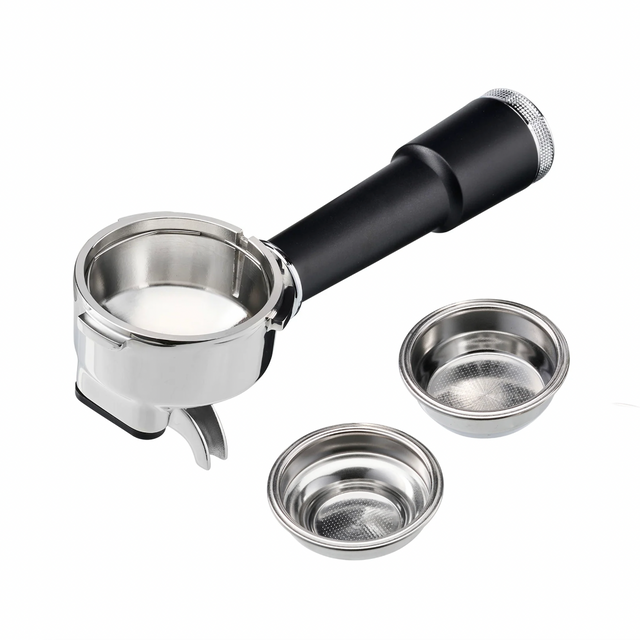Cooks Professional Portafilter and Filter Basket Set for Bean to Cup Espresso Machine
