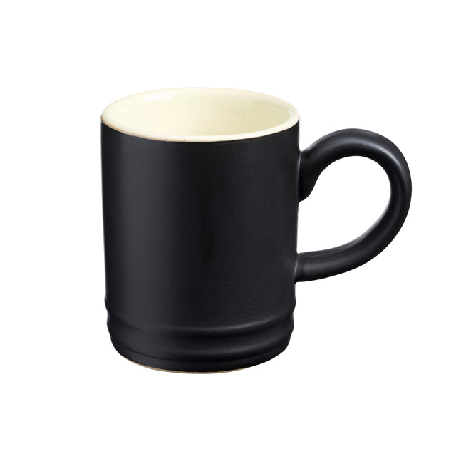 Cooks Professional 4 Piece Espresso Cup Set | Matt Black