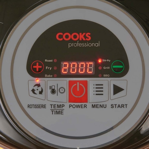 Cooks Professional 10L Rotisserie Air Fryer with Full Accessory Pack