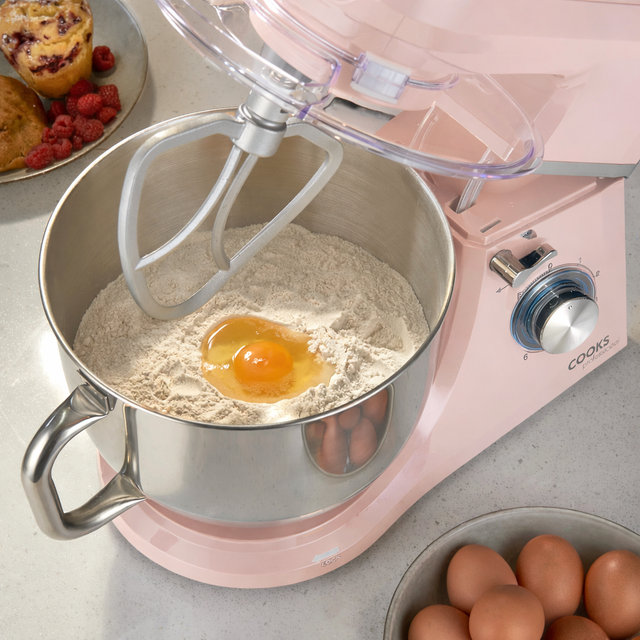 Cooks Professional 7L Stand Mixer | Pink / Silver