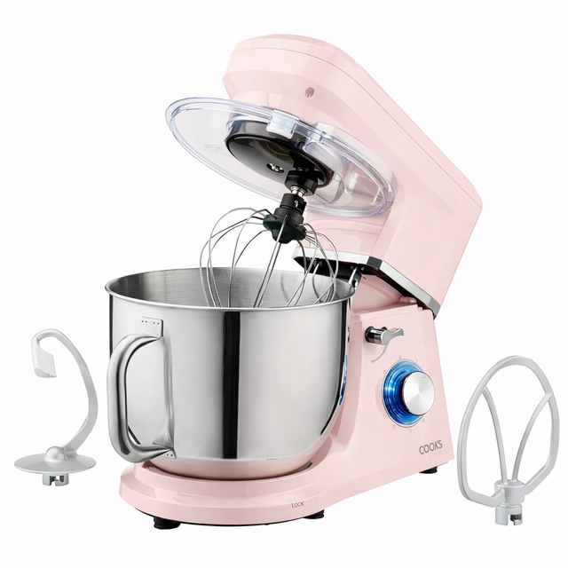 Cooks Professional 7L Stand Mixer | Pink / Silver