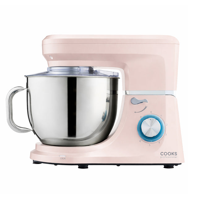 Cooks Professional 7L Stand Mixer | Pink / Silver