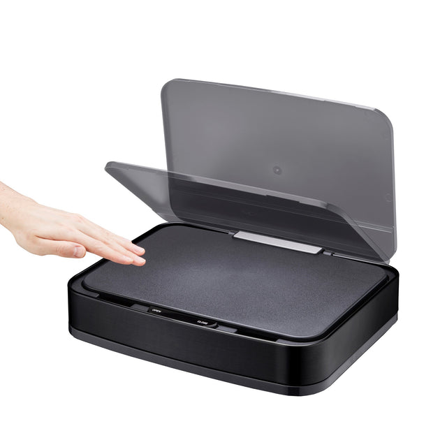 Cooks Professional Sensor Recycling Bin Lid for 75L Bin | Black