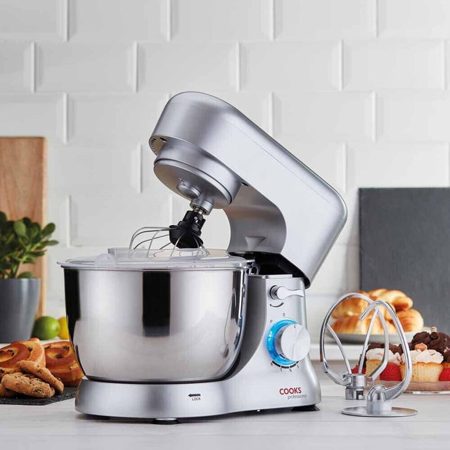 Cooks Professional 4.5L Stand Mixer | Silver