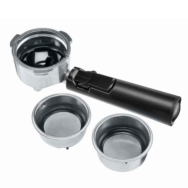 Cooks Professional Portafilter and Filter Set 1 and 2 Cup Filter for Retro Espresso Machine