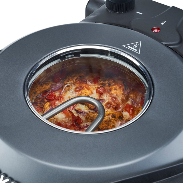 Cooks Professional Electric Pizza Oven Set | Grey