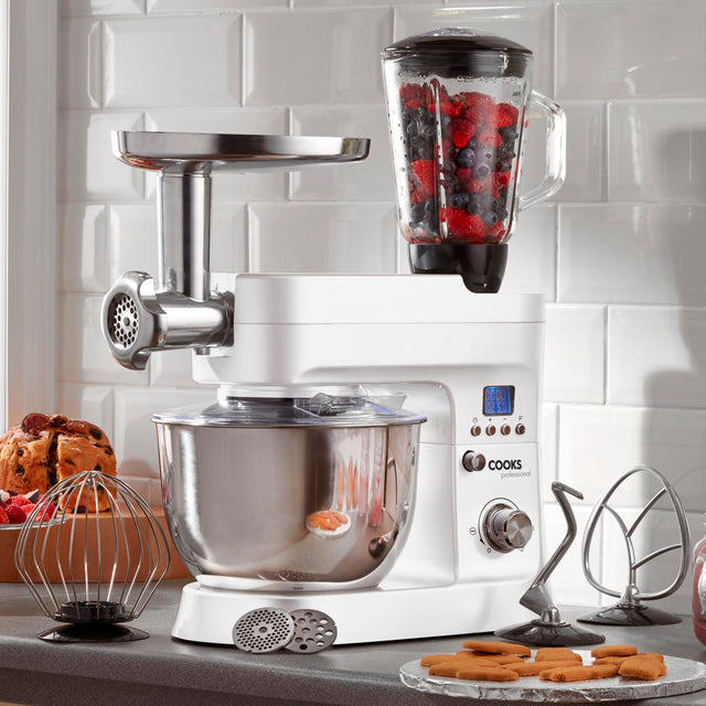 Cooks Professional Multi Function 6.2L Stand Mixer | White